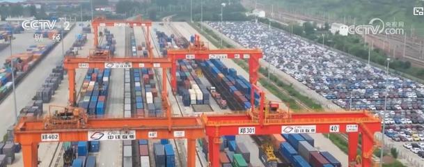 中歐班列助力我國對外貿易穩步增長，打造內陸開放高地